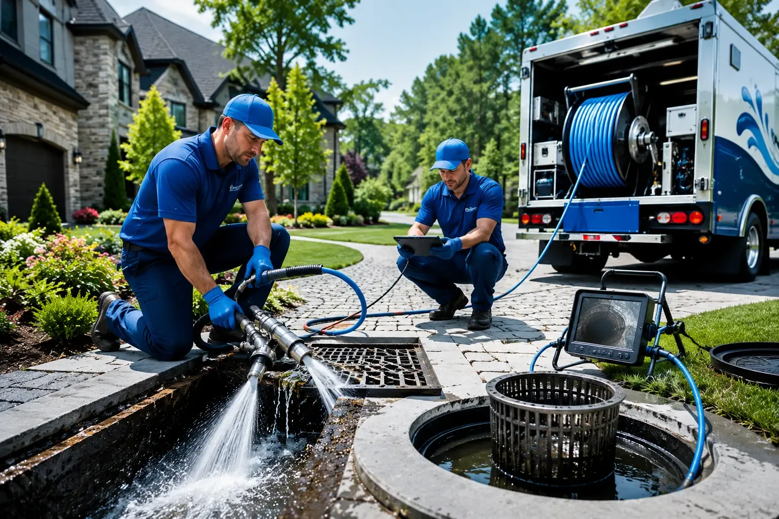 Local outdoor drain cleaning professionals in Chandler, OK